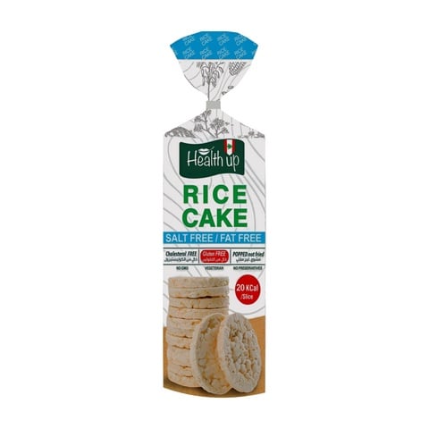 Health Up Rice Cake Salt Free 120G