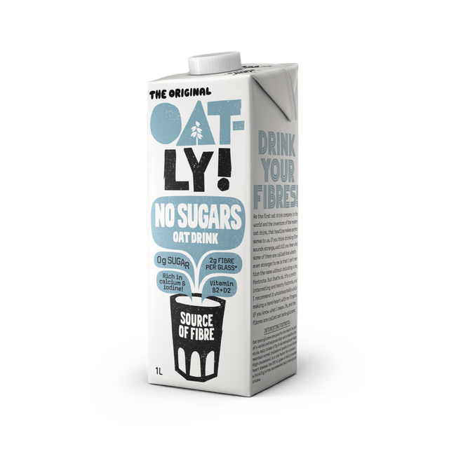 Oatly No Sugar Oat Drink 1L
