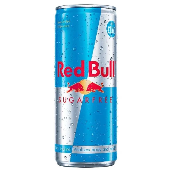 Redbull Sugar Free 250Ml Can