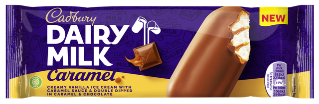 cadbury caramel ice cream 90mll