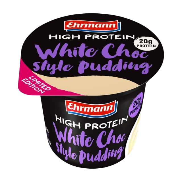 Ehrmann high protein pudding white chocolate 200g