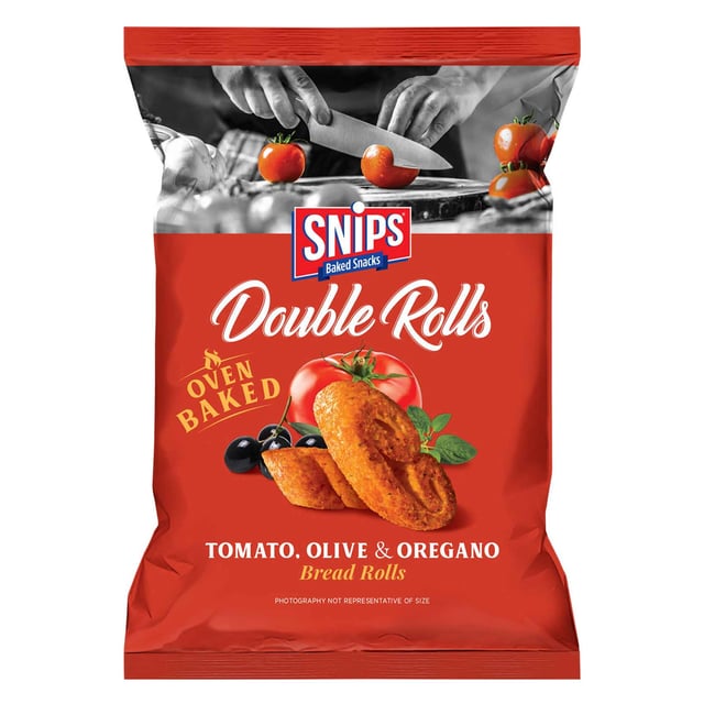 Snips Double Rolls Tomato,Olive and Oregano 80g