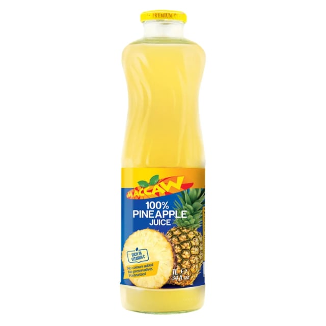 Maccaw Pineapple 1L Glass