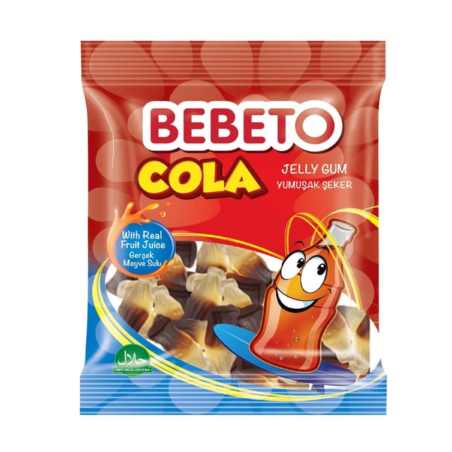 Bebeto Cola Jelly Gum 80G