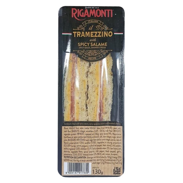 Rigamonti spicy salame 130g
