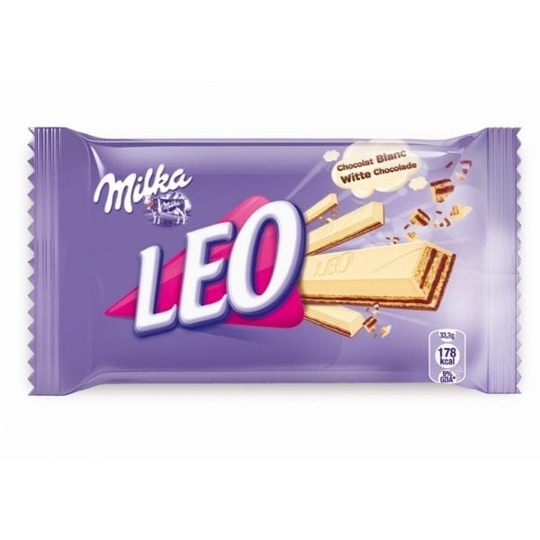 Milka Leo White 4 Fingers 33.3g