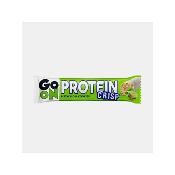 go on crisp protein bar pistachio 45g