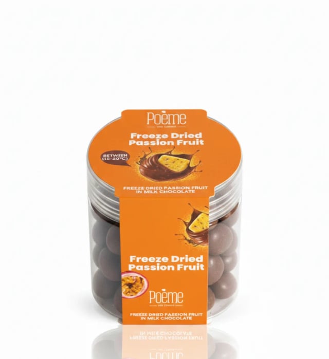Poeme freeze dried passion fruit