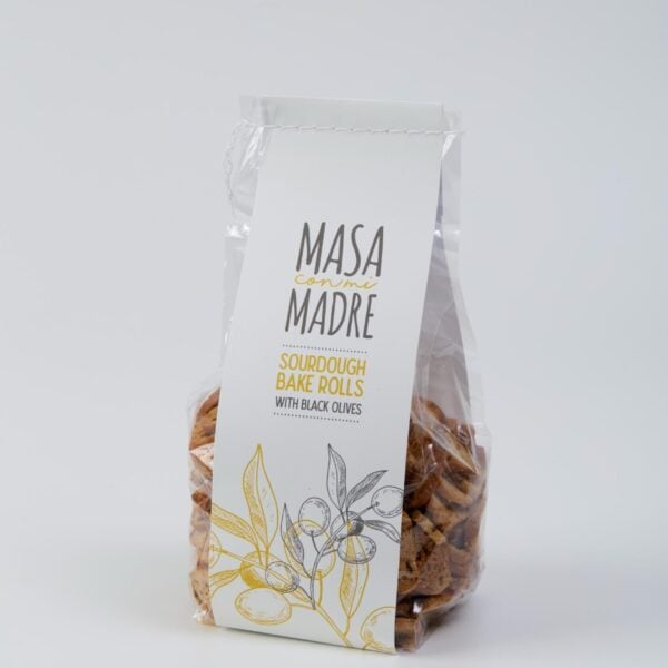 Masa madre Bake rolls olives 300g