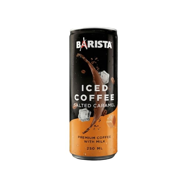 barista iced coffee salted caramel 250ml