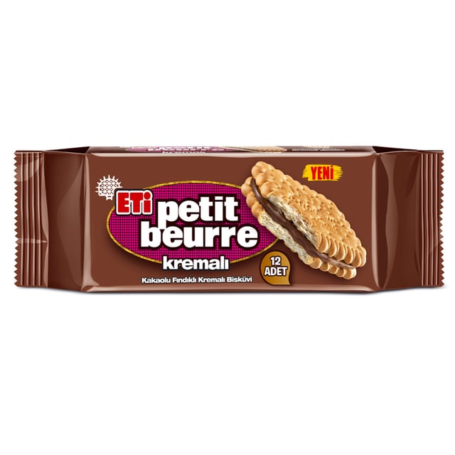 Eti Petit Beurre with cocoa cream 22.5g