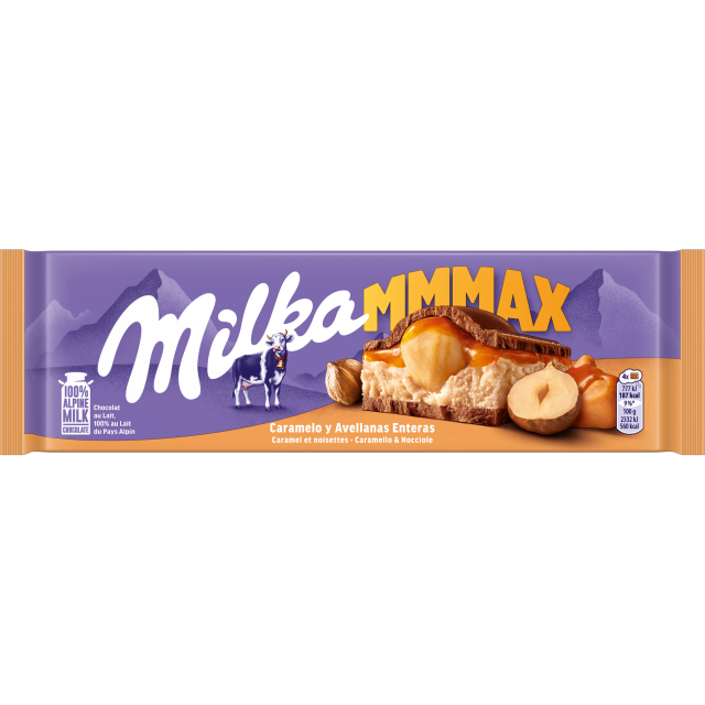 Milka Mmmax xaramello nocciol 300g