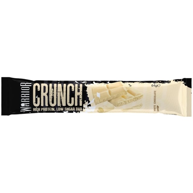 warrior crunch white chocolate 64g