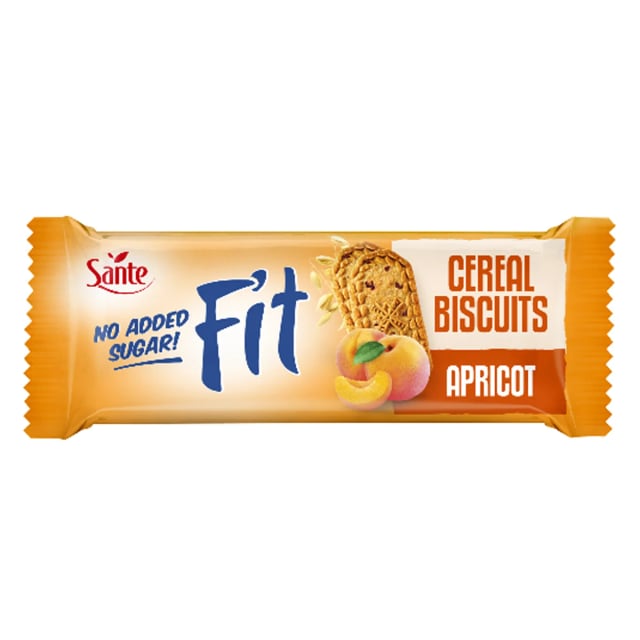 Sante Fit Cereal Biscuit Apricot 50G