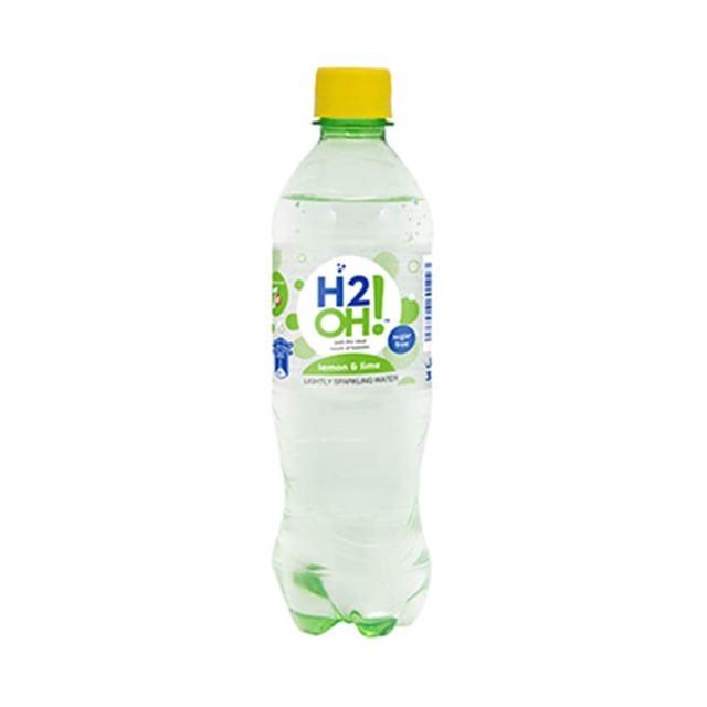 H2Oh Lemon And Lime 330Ml Plastic