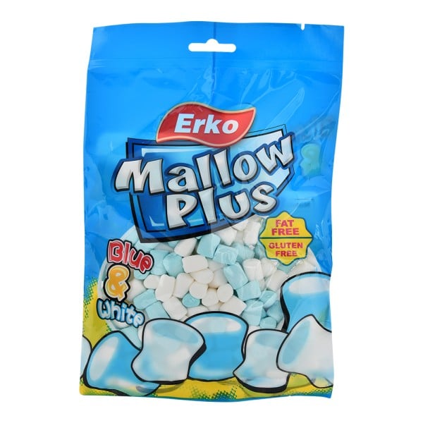 Erko Mallow Plus Blue And White Mini 100G