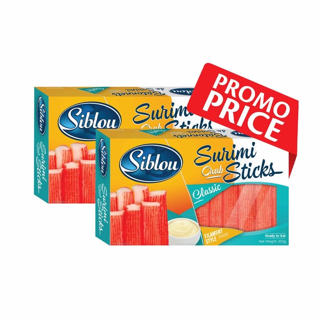 Siblou 2 crab sticks classic 250g