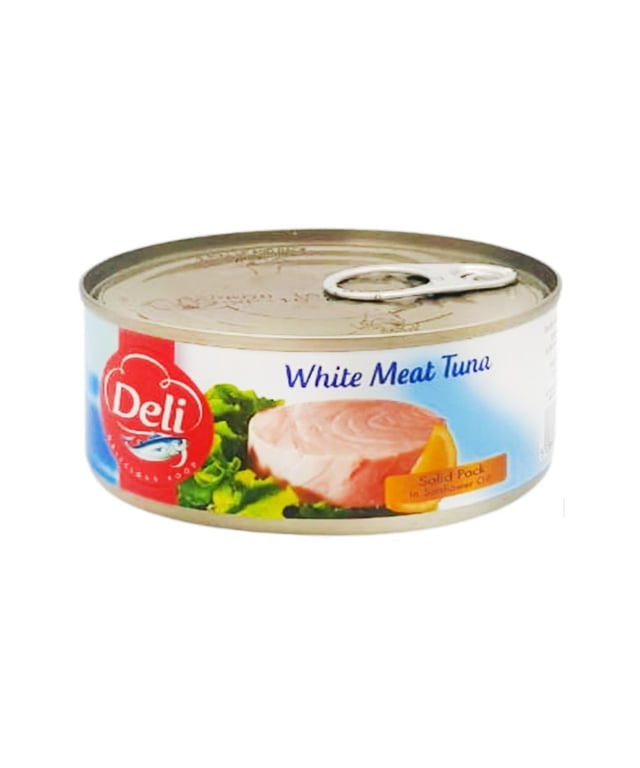 Deli white meat tuna in oil 185g
