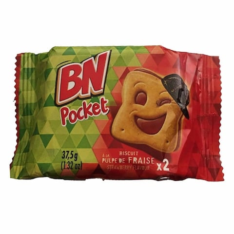 Bn Pocket Fraise 37.5g
