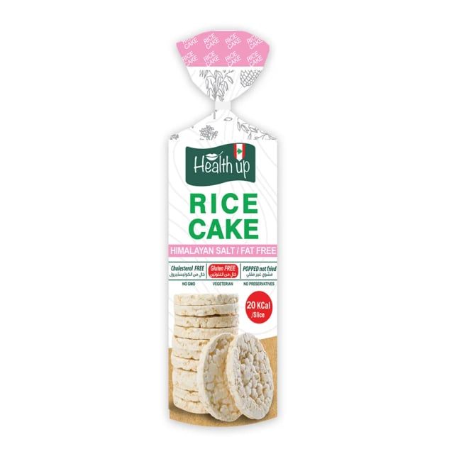 Health Up Rice Cake Himalayan Salt 120G