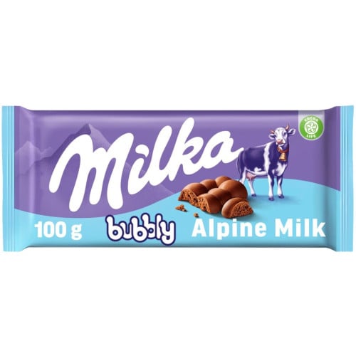 Milka Bubbly Alpin Milk 100g