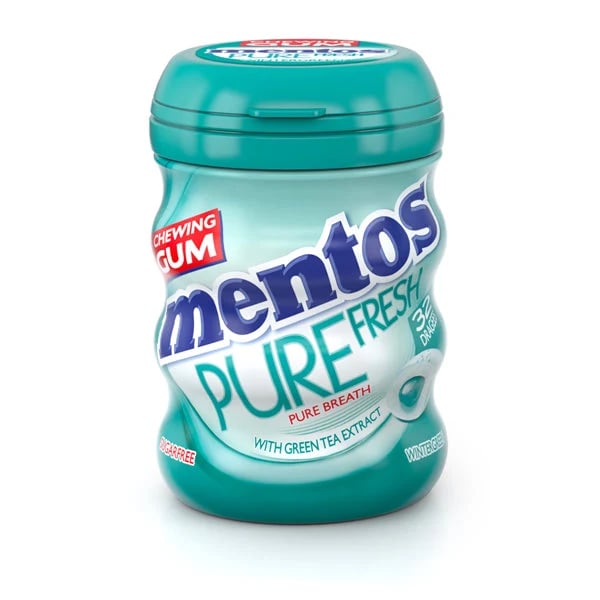 Mentos Pure Fresh Sugar Free 32 Pcs Winter Green 5