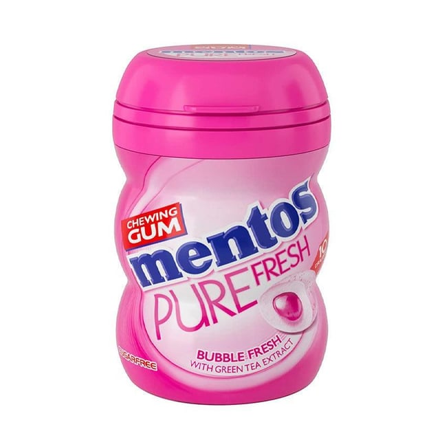 Mentos Pure Fresh Sugar Free 50 Pcs Bubble Fresh 8