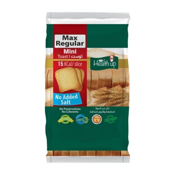 Health up regular mini toast 125g