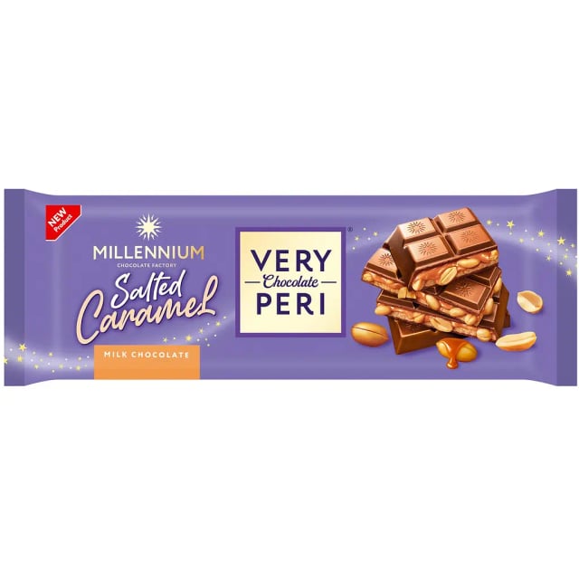 millenium very peri salted caramel peanut 85g