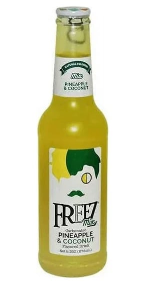 Freez Pineapple And Coconut 275Ml Glass