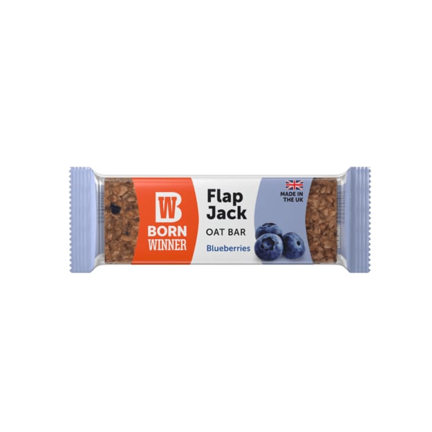 Born winner flapjack-blueberries