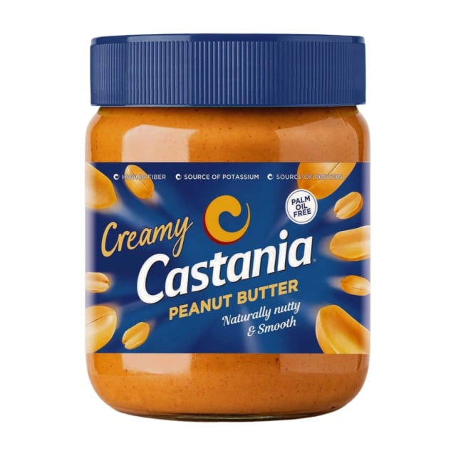 Castania peanut butter creamy 360g