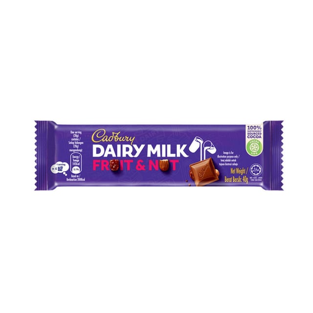 Cadbury Dairy Milk Fruit&Nuts 40g
