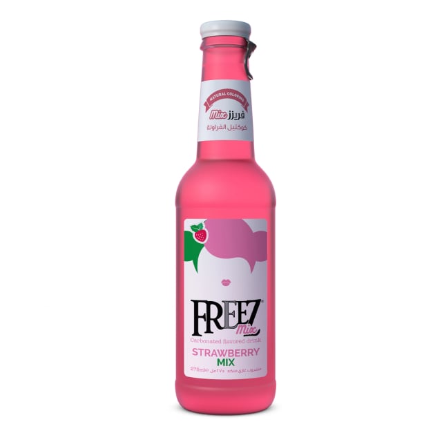 Freez Mix Strawberry Mix 275Ml Glass