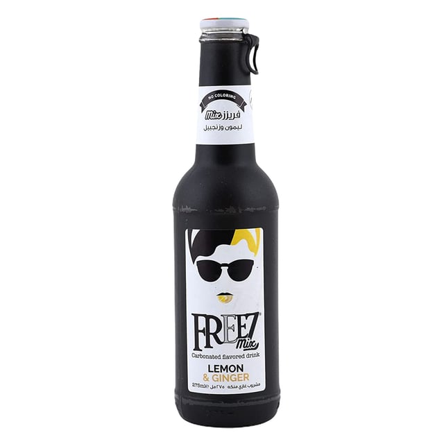 Freez Mix Lemon And Ginger 275Ml Glass