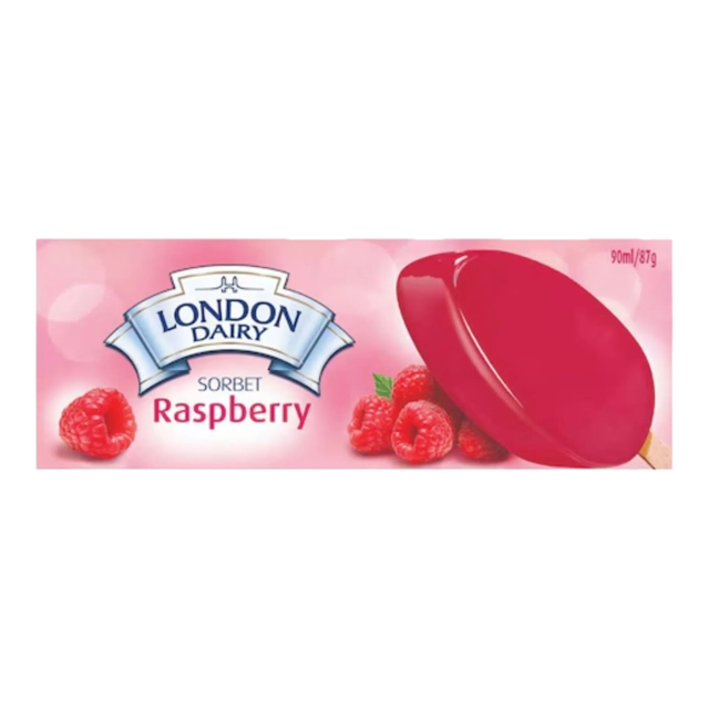 London Dairy Sorbet Raspberry 100Ml