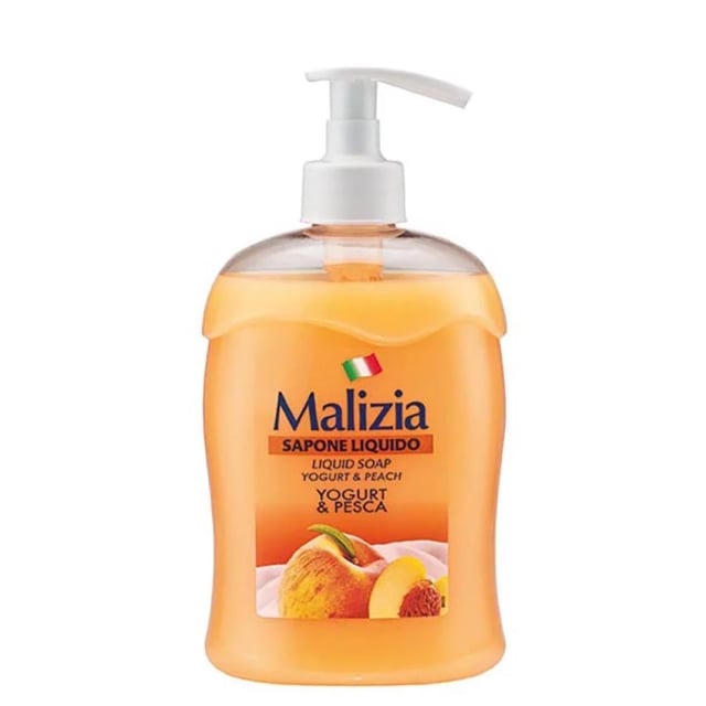 malizia hand soap yogurt&peach 500ml