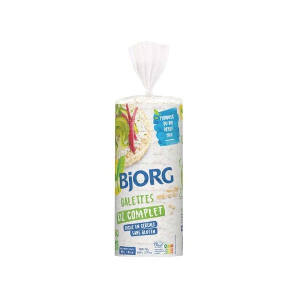 Bjorg Galettes Riz Complet 130g