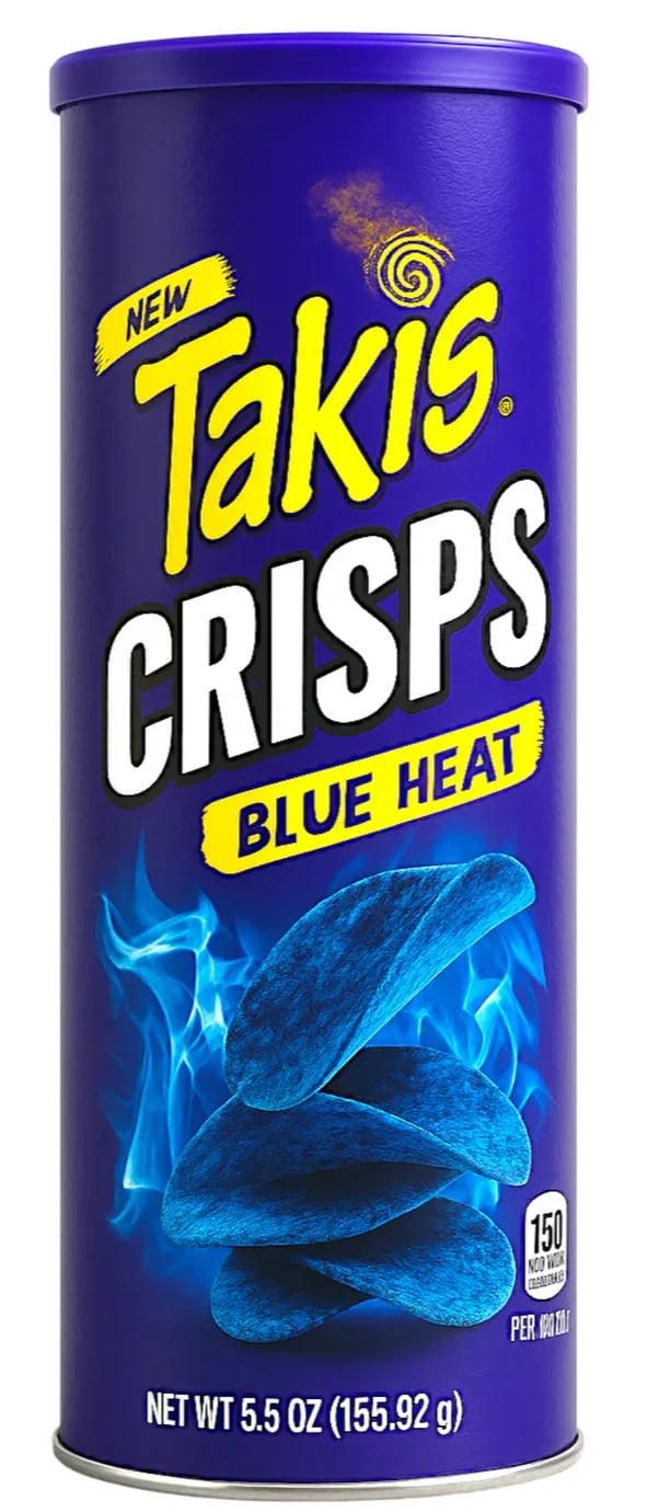 takis crisps blue heat 155.92g