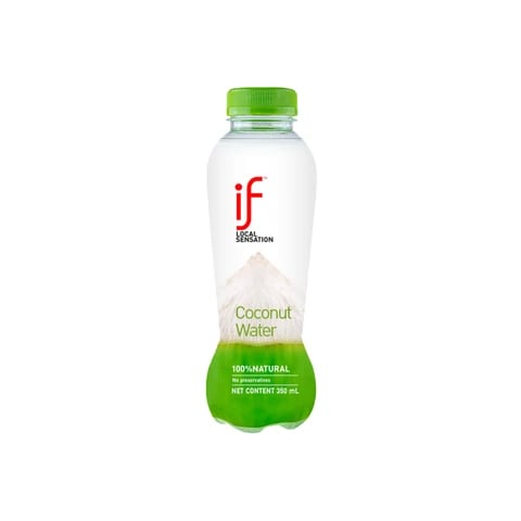 If coconut water 100% natural 350ml