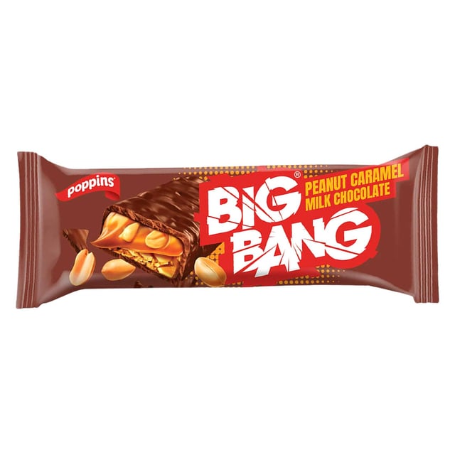 Poppins Big Bang Peanut Caramel 20g