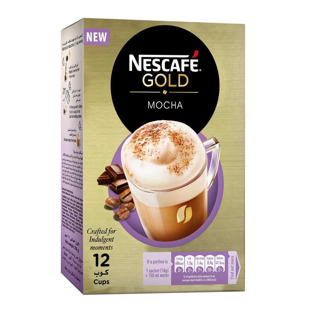 NESCAFE GOLD MOCHA *12