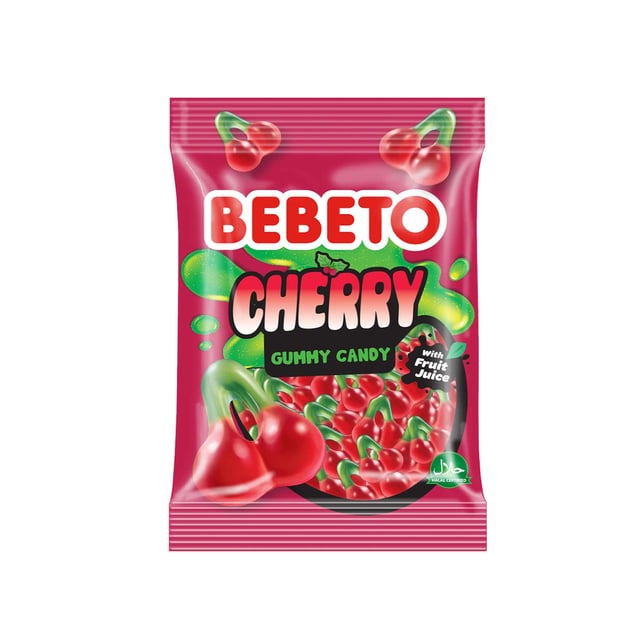 bebeto jelly gum cherry 80g