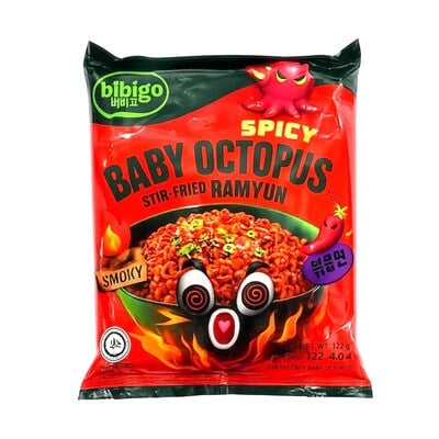Bibigo Ramyun noodles spicy octpus 122g