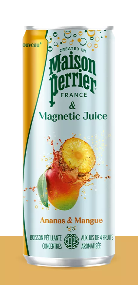 Maison perrier magnetic juice ananas & mangue 25cl
