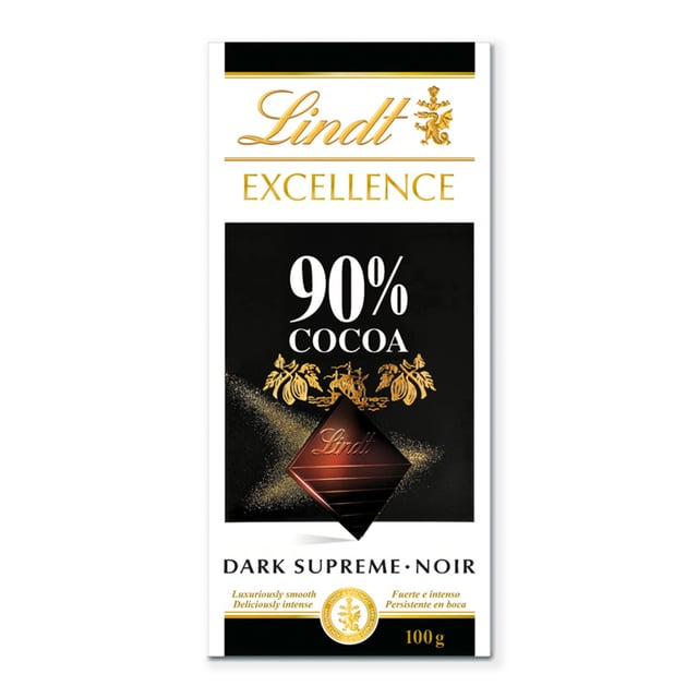 Lindt Dark Supreme Noir 90% Cocoa