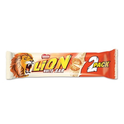 Lion Bar White 2 Bars 60g