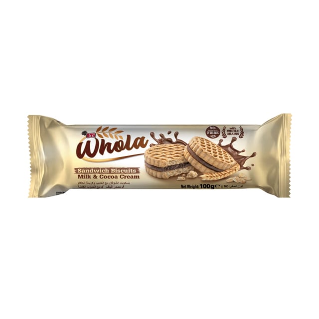 Eti whola sandwish cocoa cream 100g