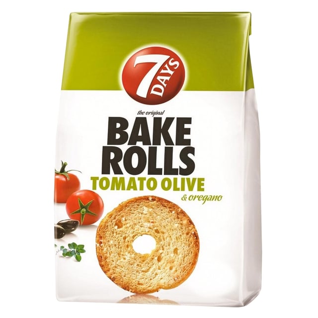 7 days bake rolls tomato olive 80g