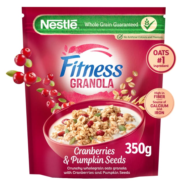 Nestle Fitness Granola Cranberries&Seeds 350g